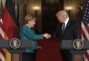 Merkel - Trump Handshake