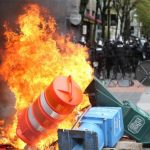 Portland May Day March Erupts Into Fiery Riot; 25 Arrested