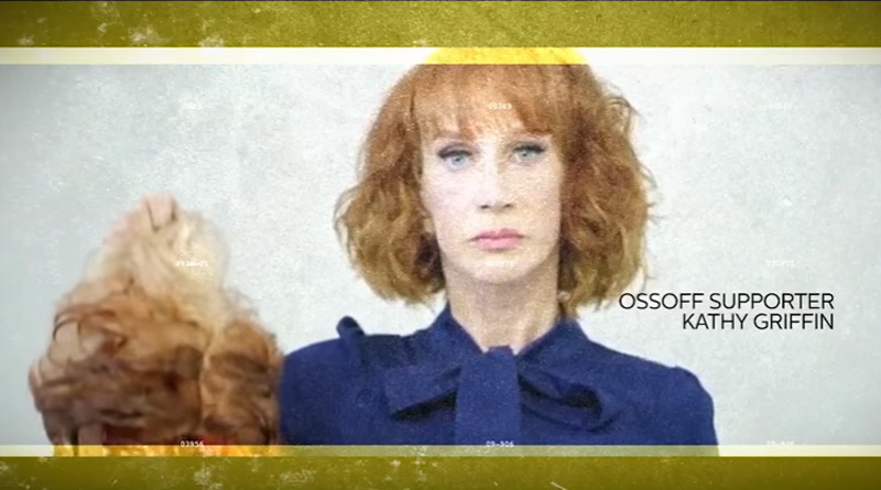 Kathy Griffin and Ossoff