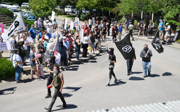 Antifa-and-more-conventional-demonstrators