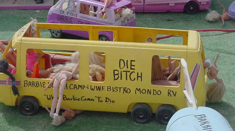 barbie camp truck